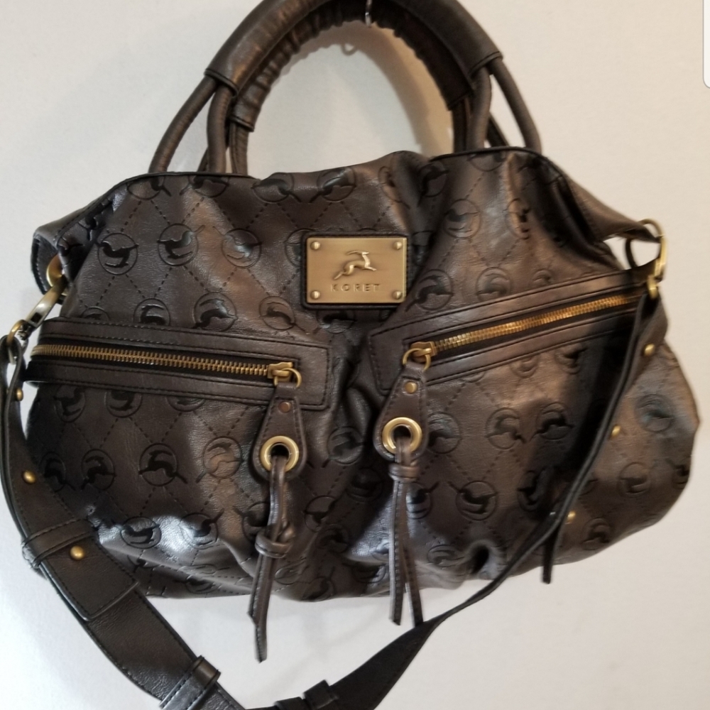 New without tags, koret Signature Koret Handbags Double Strap Satchel Superior